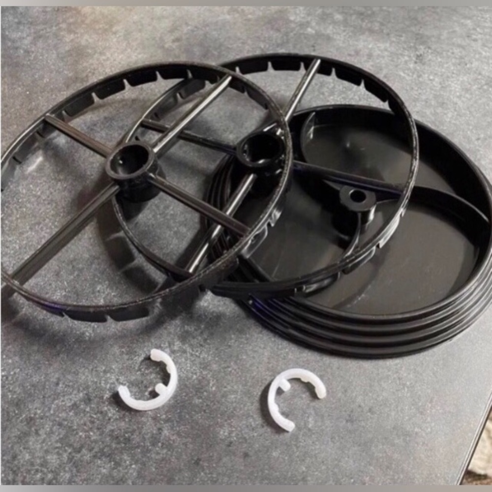 Black Detachable Multifunctional Earring Storage Rack- Earrings Organizer -NIB - Picture 4 of 7